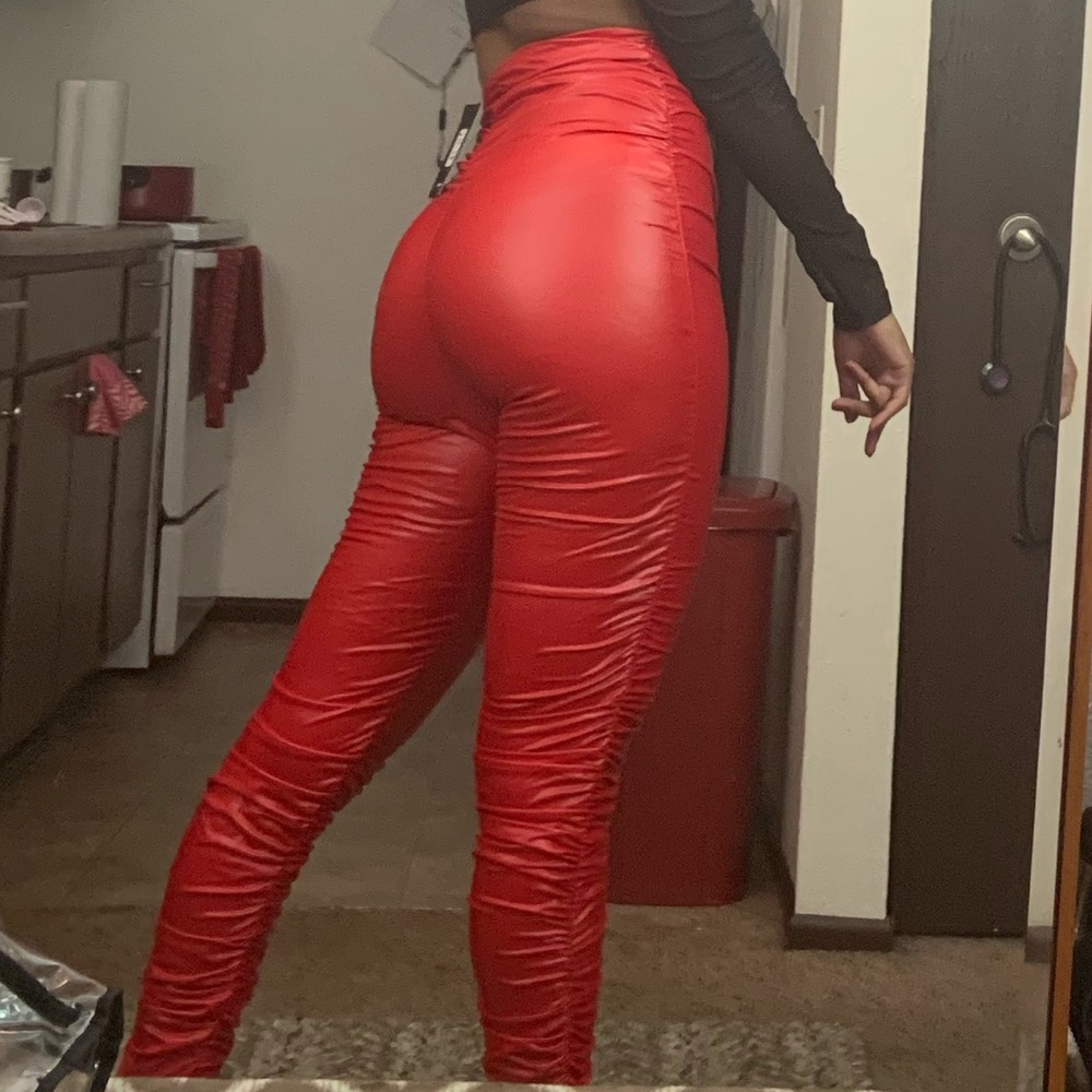 Faux Leather Leggings